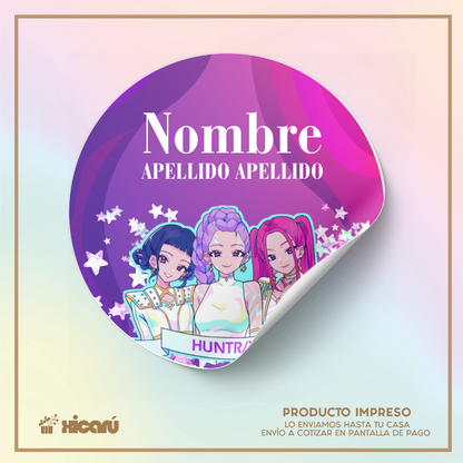 Sticker Personalizado: Huntrix C