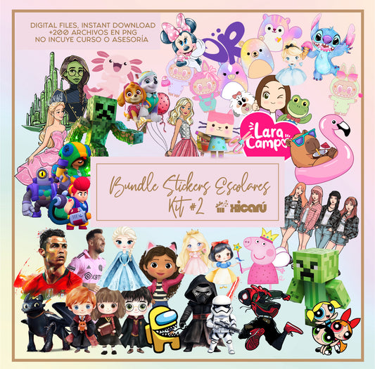 Bundle: Stickers Back 2 School 2025