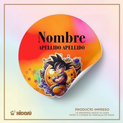Sticker Personalizado: Goku C