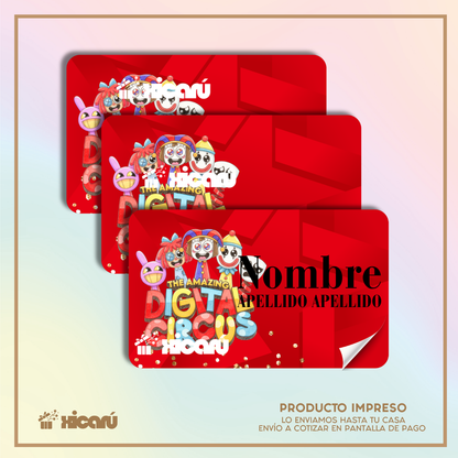 Sticker Personalizado: DigitalCircus R