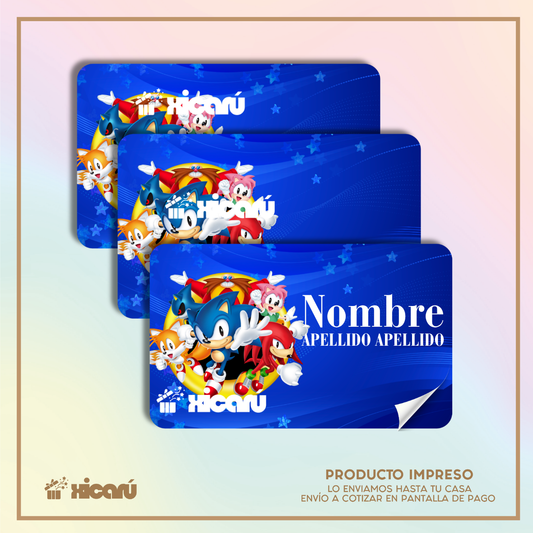 Sticker Personalizado: Sonic R