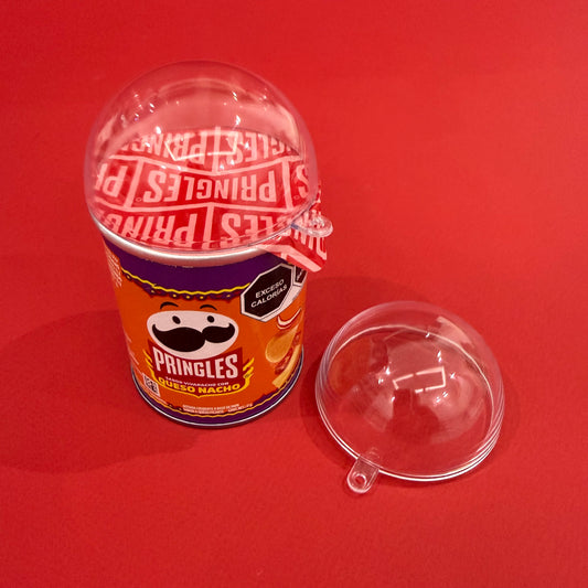 Kit de 4 Esferas acrílico 7cm Pringles NUEVA