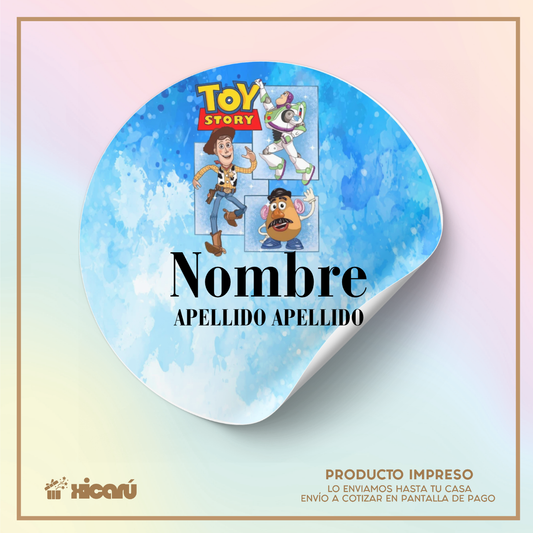 Sticker Personalizado: Toy Story C