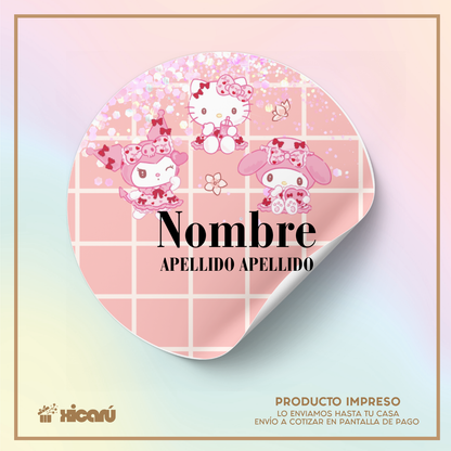 Sticker Personalizado: Sanrio C