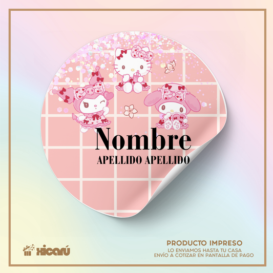 Sticker Personalizado: Sanrio C