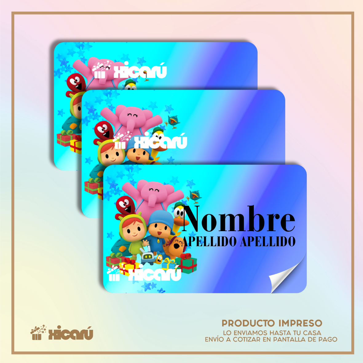Sticker Personalizado: Pocoyo R