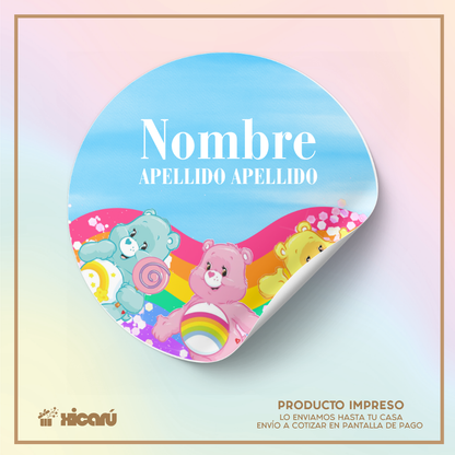 Sticker Personalizado: Carebears C