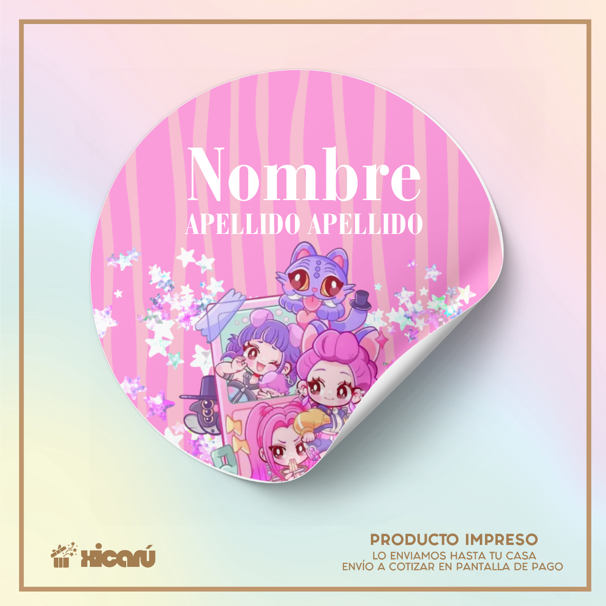 Sticker Personalizado: Huntrix2 C