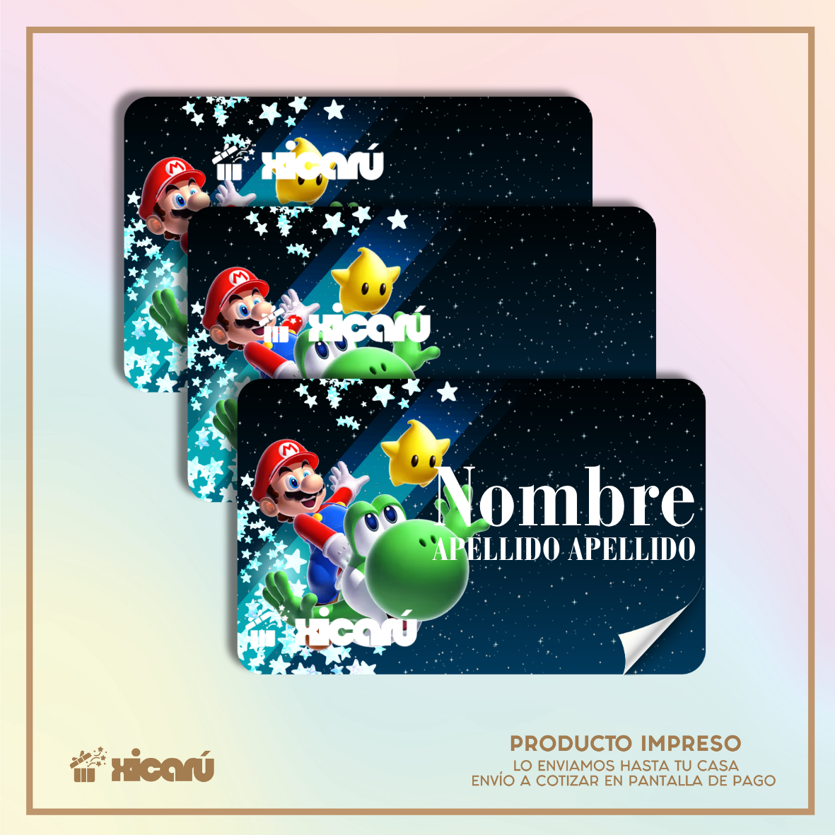 Sticker Personalizado: Mario R