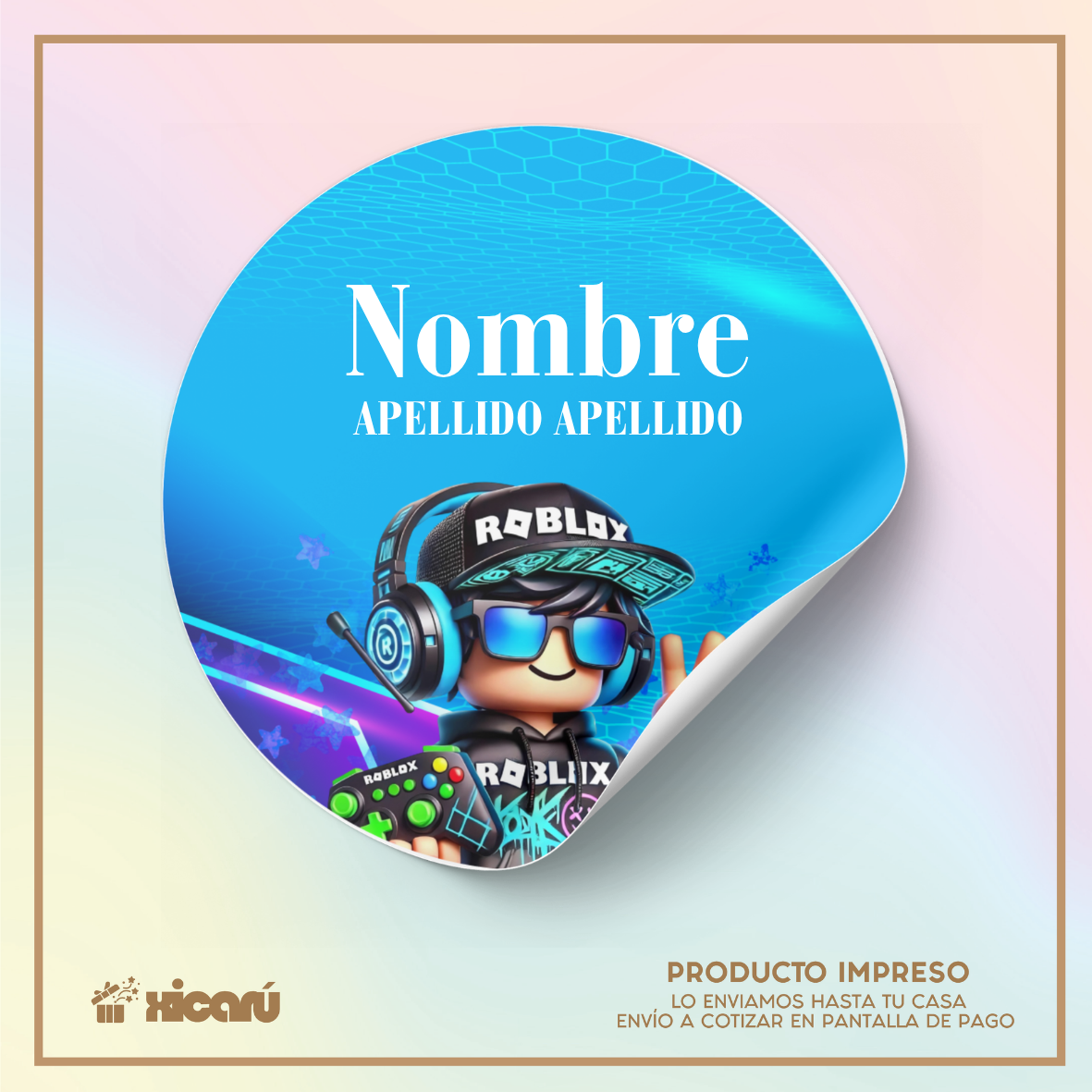 Sticker Personalizado: Roblox C