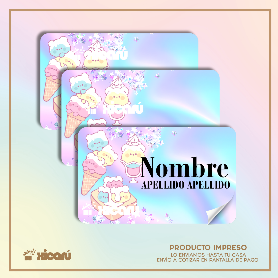 Sticker Personalizado: Kawaii2 R