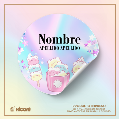 Sticker Personalizado: Kawaii2 C