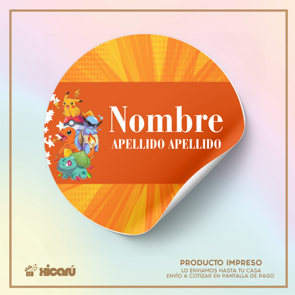 Sticker Personalizado: Pokemon C