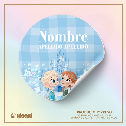 Sticker Personalizado: Frozen C