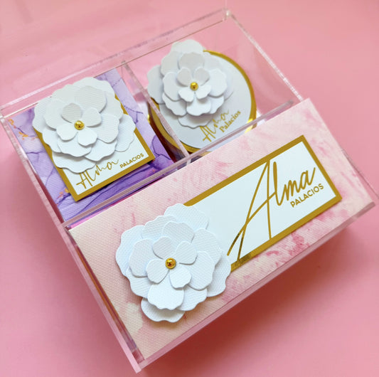 Kit Stationery Pink & LIlac (Sobres + Tags)