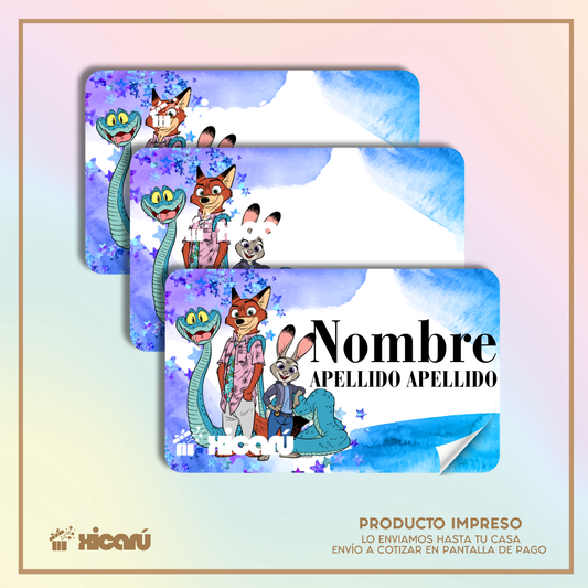 Sticker Personalizado: Zootopia