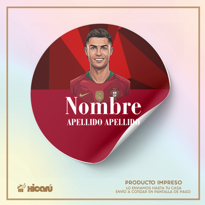Sticker Personalizado: Christiano R