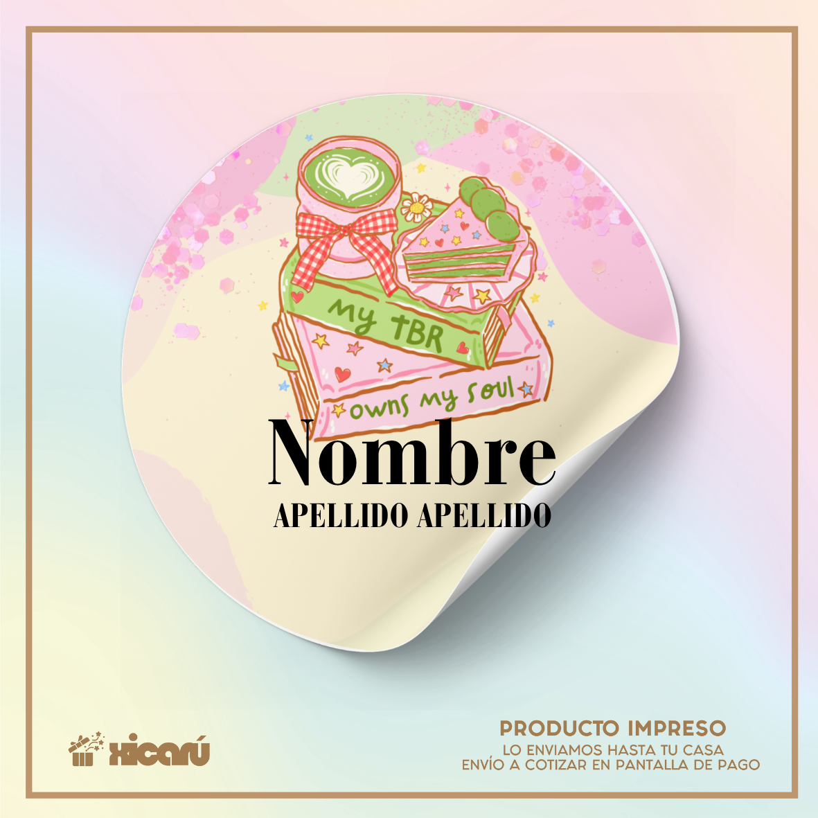 Sticker Personalizado: Matcha C