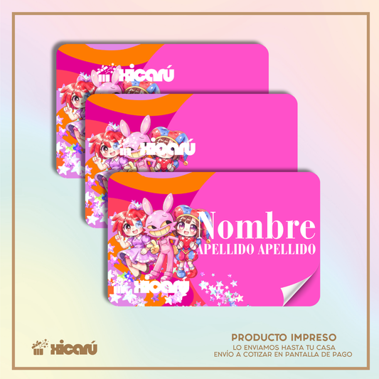 Sticker Personalizado: DigitalCircus Pink