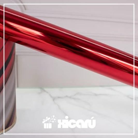 30 mts de Foil reactivo a tóner rojo