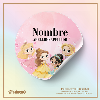 Sticker Personalizado: Princess C