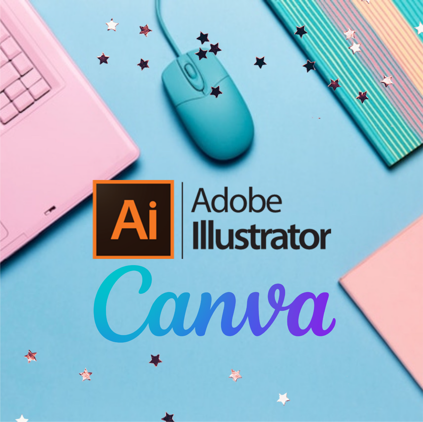 Curso de Diseño para NO Diseñadores (Illustrator + Canva)