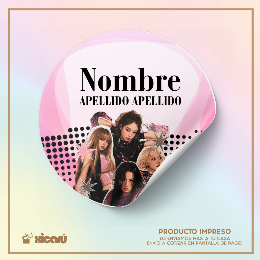 Sticker Personalizado: BlackPink C