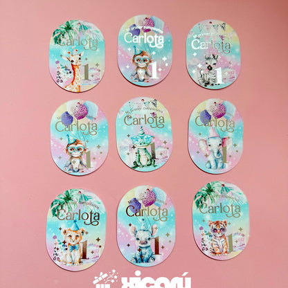 Gift Tag Jungle Party