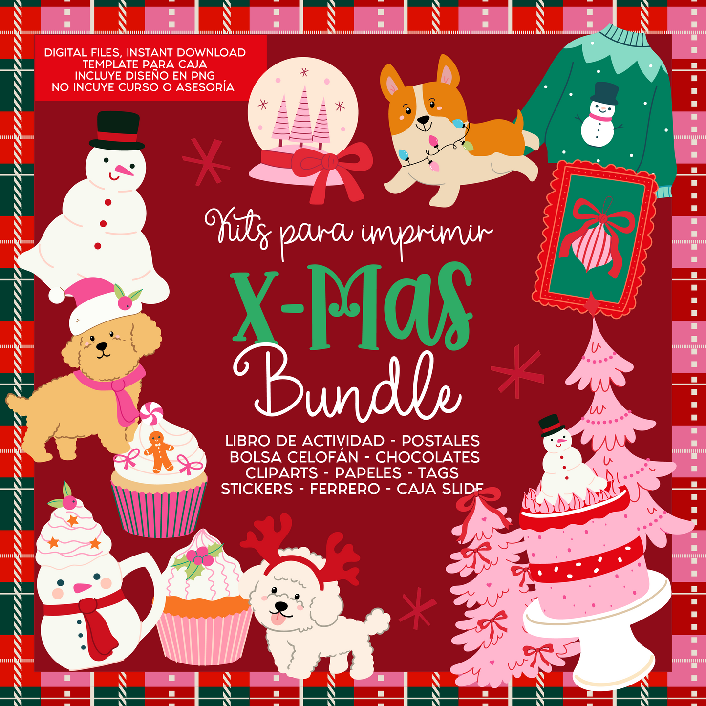 PREVENTA: Navidad Imprimibles 2025