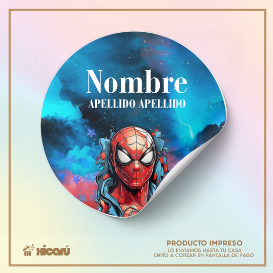 Sticker Personalizado: Spiderman C