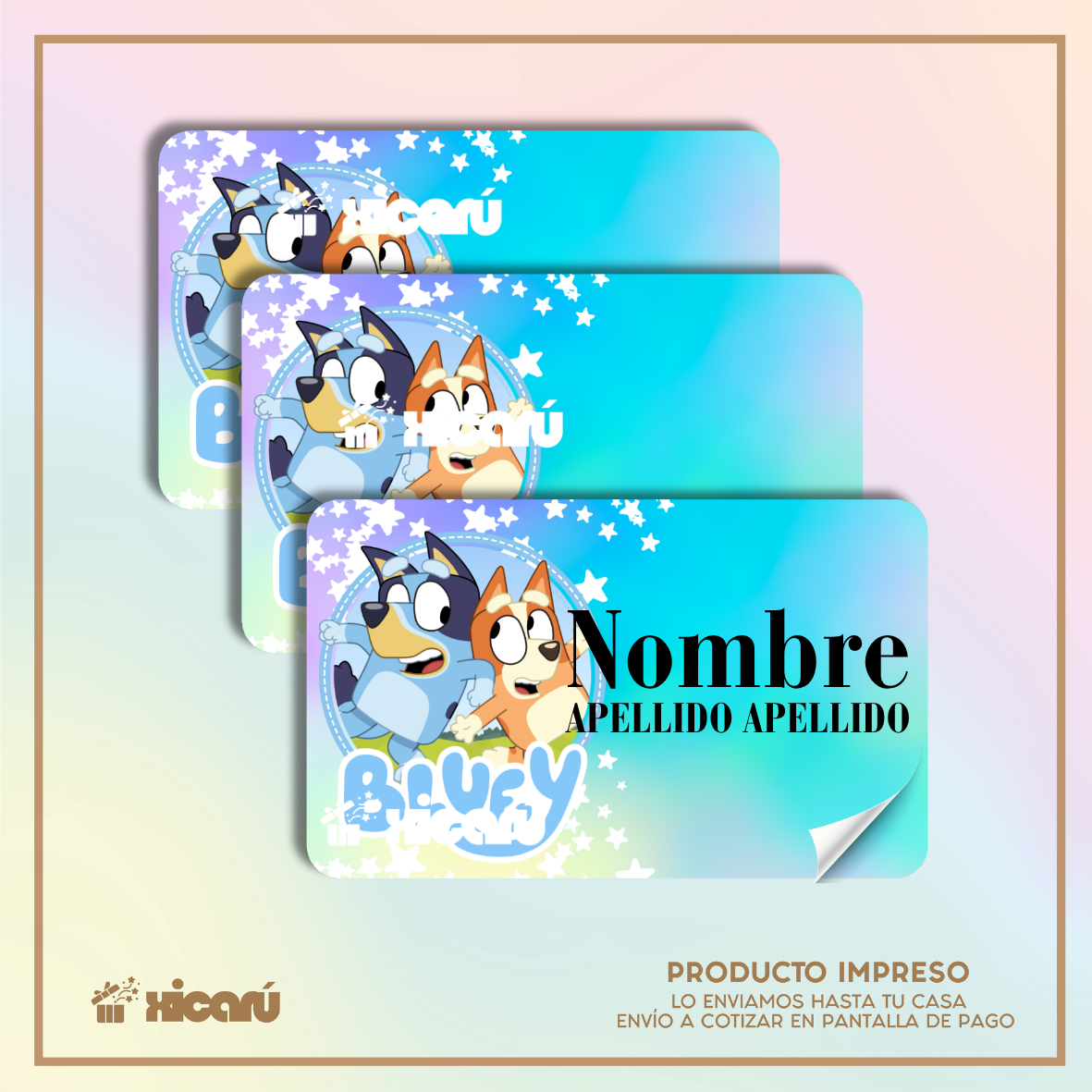 Sticker Personalizado: BlueyNew R