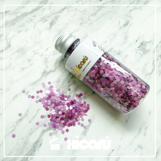 Mix de glitter Lila
