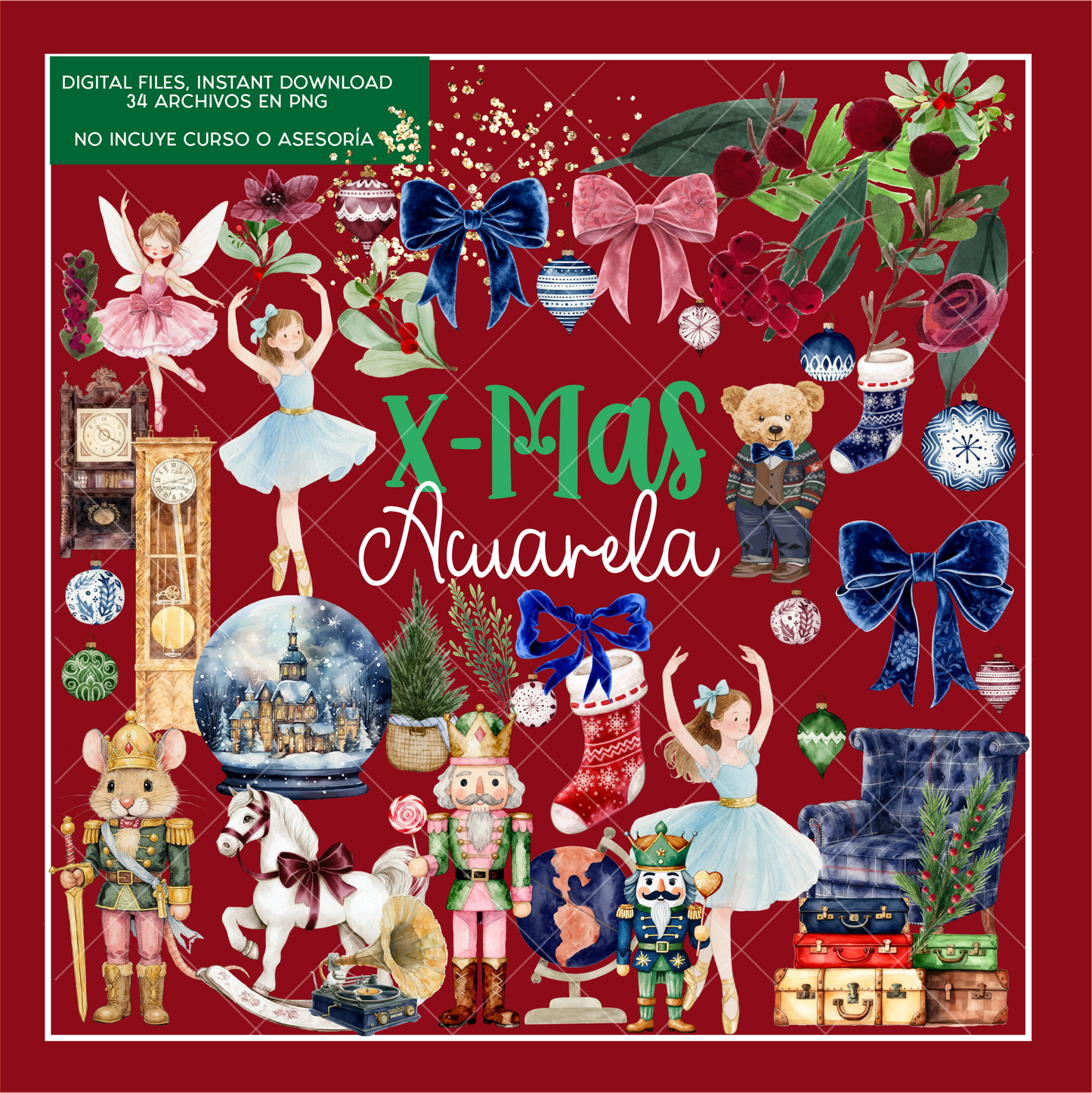 Todo en uno: Imprimibles + Adviento