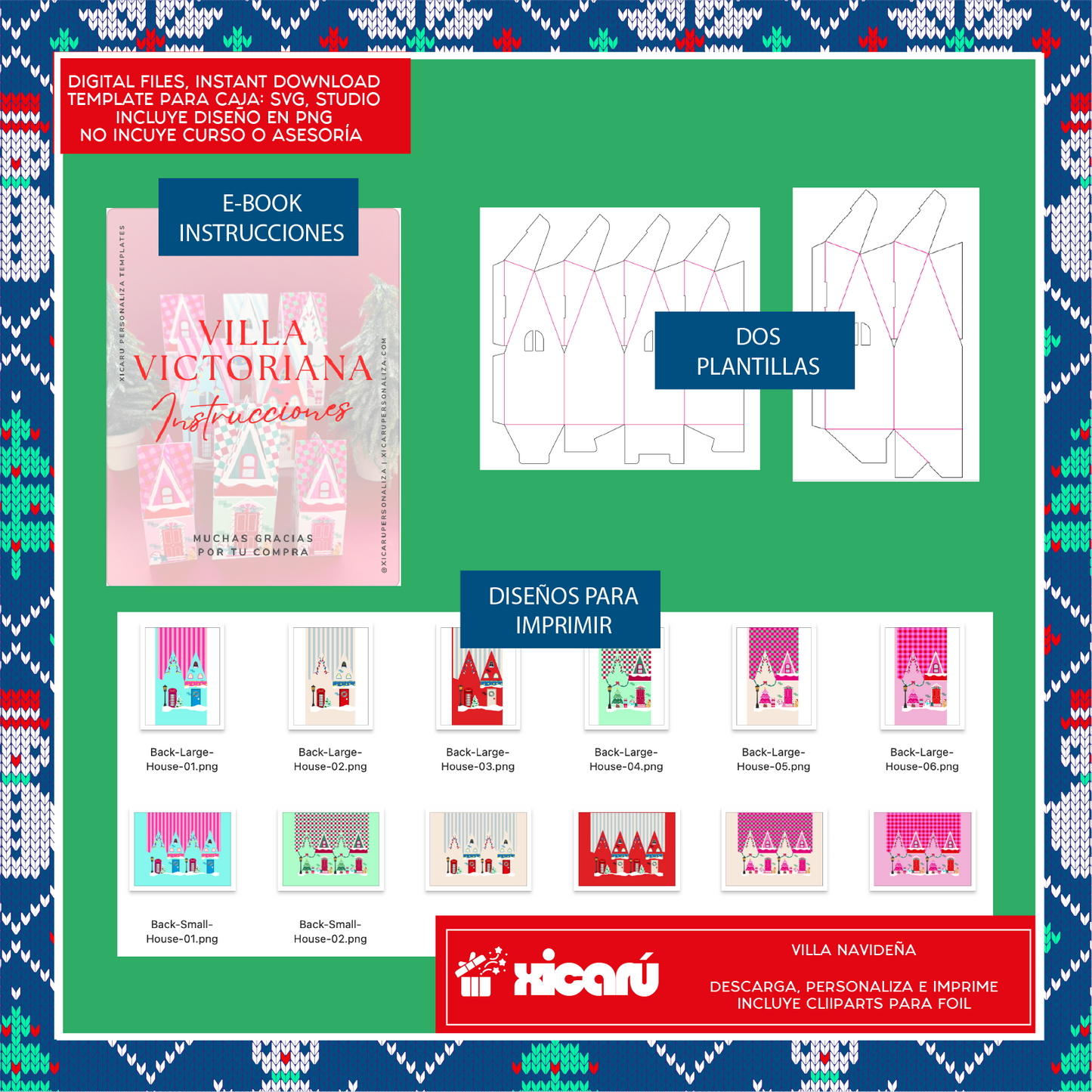 Template: Villa Victoriana Xmas 2025