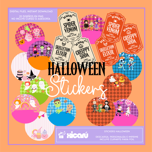 Bundle: Stickers Halloween 2025