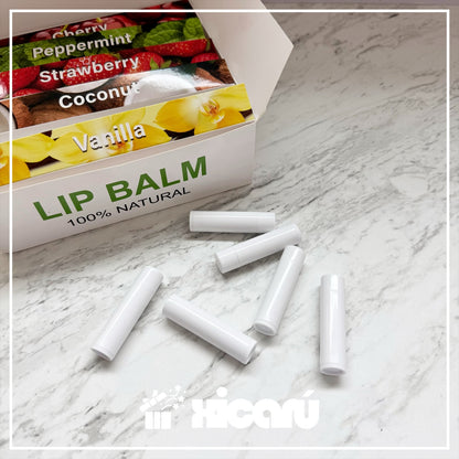 Bálsamo natural para personalizar. 10 piezas