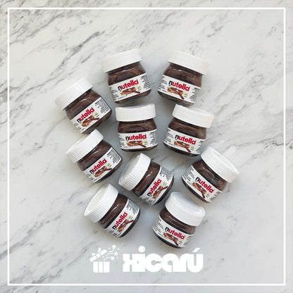 10 Nutella mini 25grs