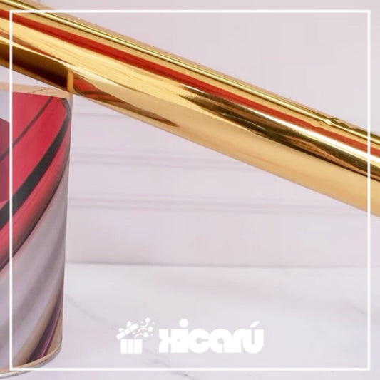 30 mts de Foil reactivo a tóner oro clásico