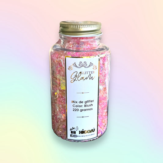 Glitter Glam: Blush