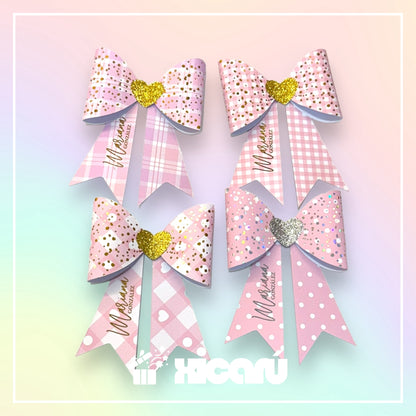 Paper Bow Pink Pop