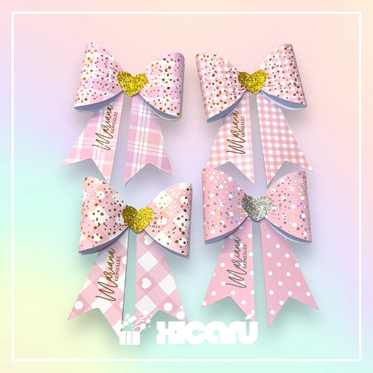 Paper Bow Pink Pop