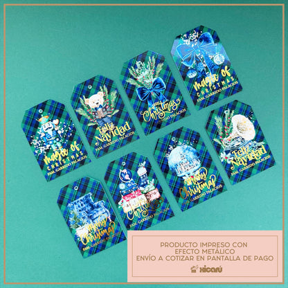 Navidad Classic Gift Tags