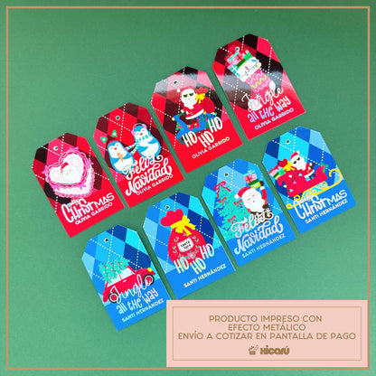 Navidad Gift Tags
