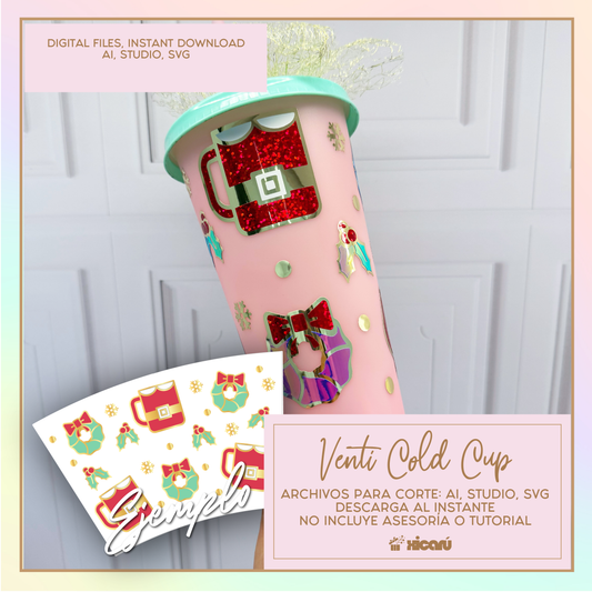 Venti Cup Wrap - Xmas Stuff