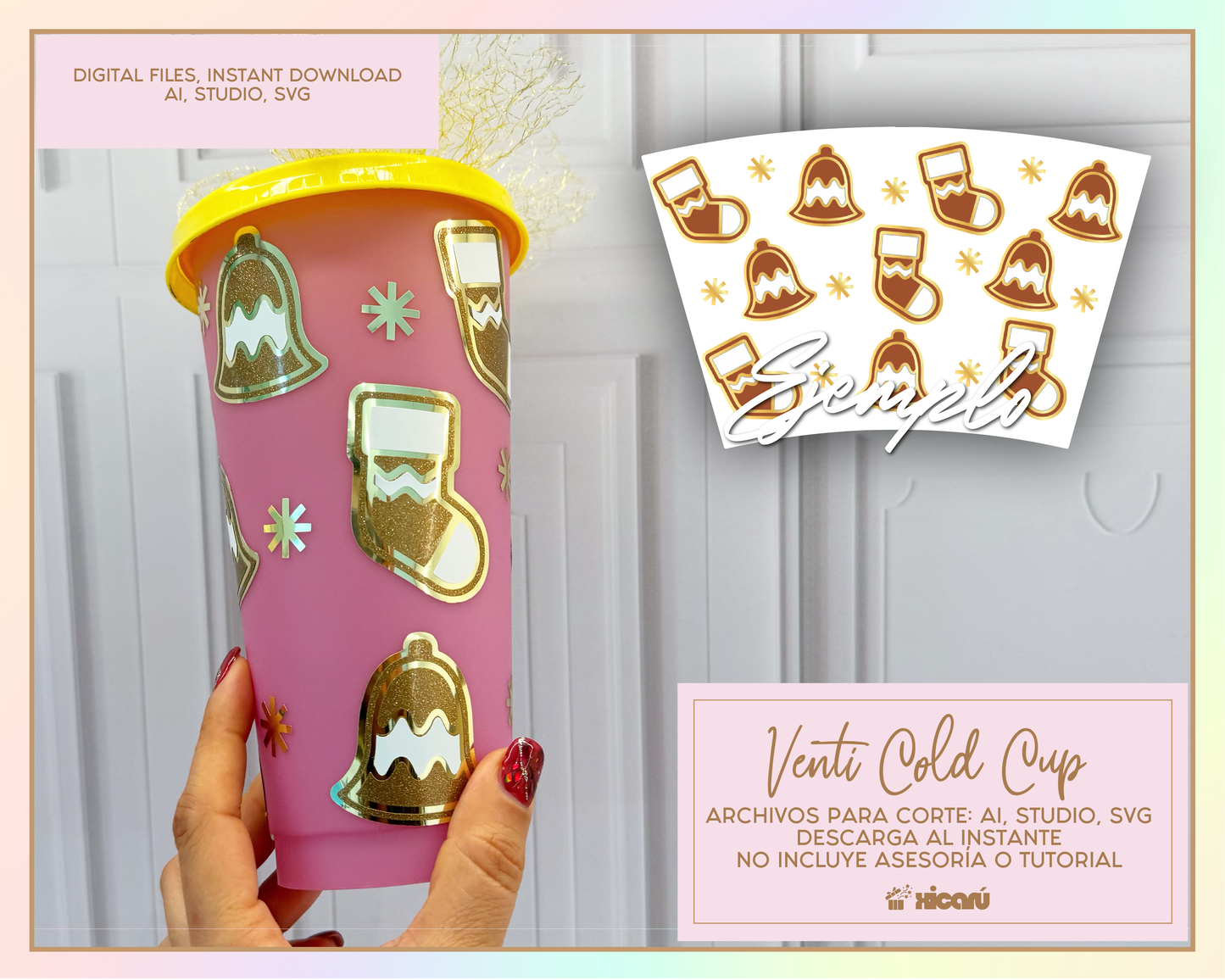 Venti Cup Wrap - Xmas Bundle