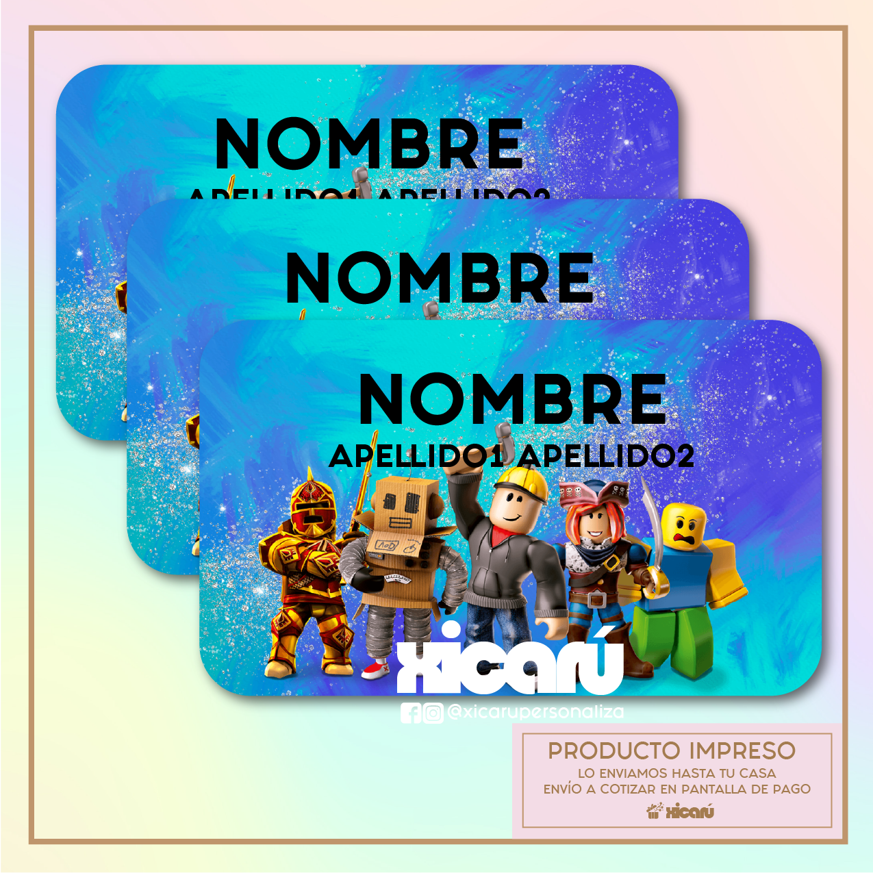 Sticker Personalizado: Roblox