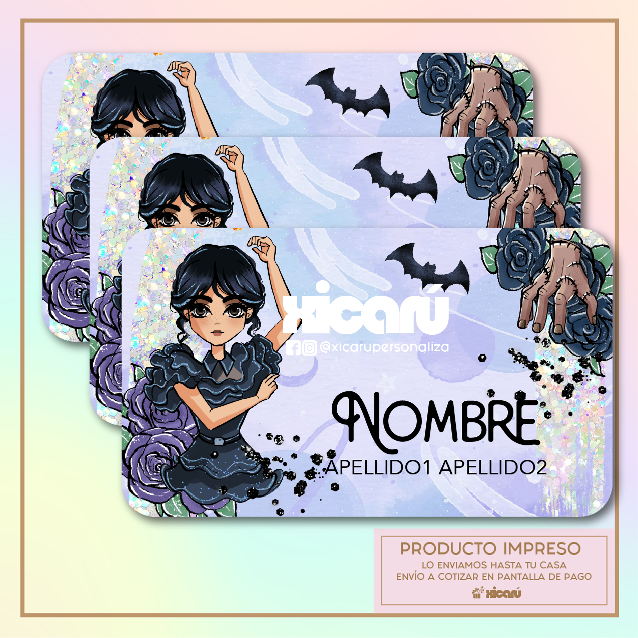 Sticker Personalizado: Merlina 2