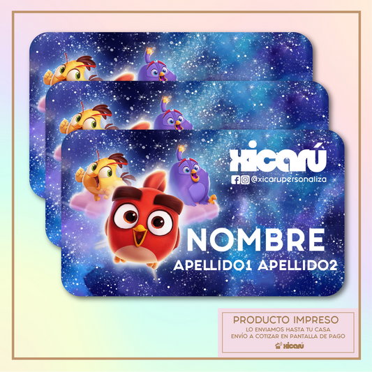 Sticker Personalizado: Angry Birds