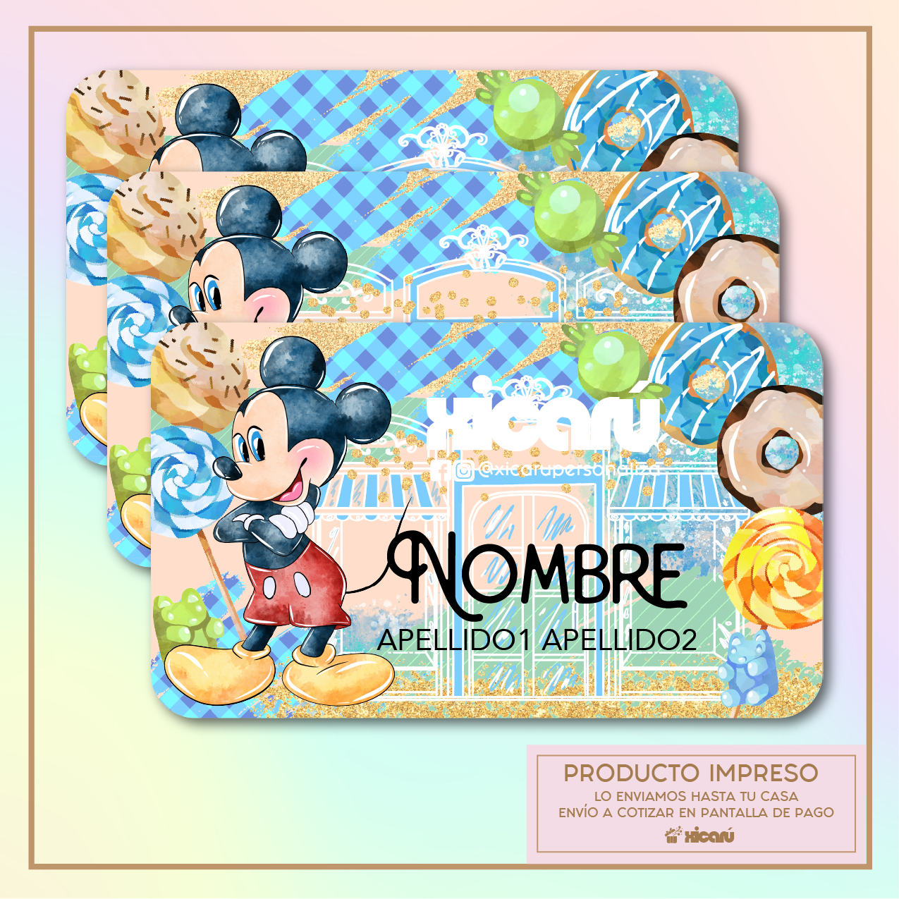 Sticker Personalizado: Mickey 4