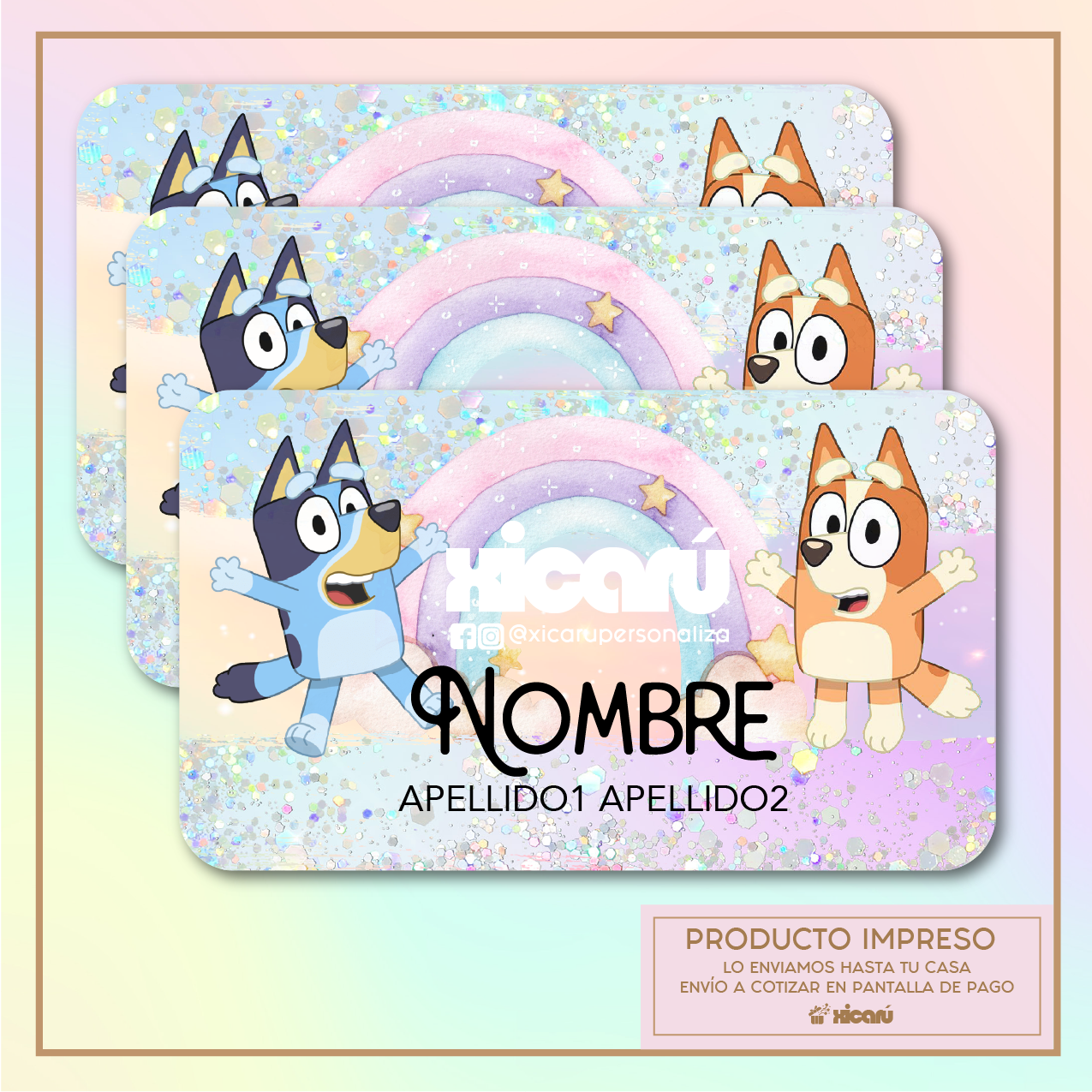 Sticker Personalizado: Bluey